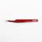 Excel Blades Slant Point Tweezers, Curved Point Precision Tweezer Red, 12pk 30426 - alternate 1
